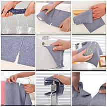 Відривні рушники для прибирання 25*25 см❤️В рулон 20 шт🔥Мікрофібра🔥, фото 4