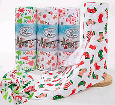 Відривні рушники для прибирання 25*25 см❤️В рулон 20 шт🔥Мікрофібра🔥, фото 2