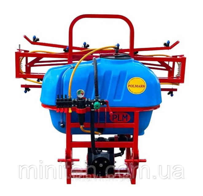 Оприскувач навісній Polmark (300 л/10 м, потріна форсунка) синій або сірий, фото 1