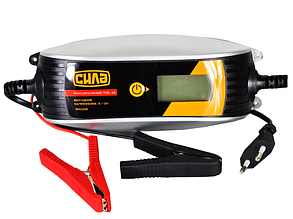 Автомобільний імпульсний зарядний пристрій СИЛА (900208) 6/12В 4А 80Ah