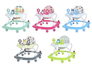 Ходунки дитячі Bambi M 3168 світлові та звукові ефекти