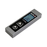 Далекомір лазерний кишеньковий з LCD-дисплеєм (дальність 30м) похибка ±5мм (живлення акумулятор Li-Ion 3.7В/ 220мА) Yato YT-731240, фото 5