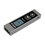 Далекомір лазерний кишеньковий з LCD-дисплеєм (дальність 30м) похибка ±5мм (живлення акумулятор Li-Ion 3.7В/ 220мА) Yato YT-731240, фото 3