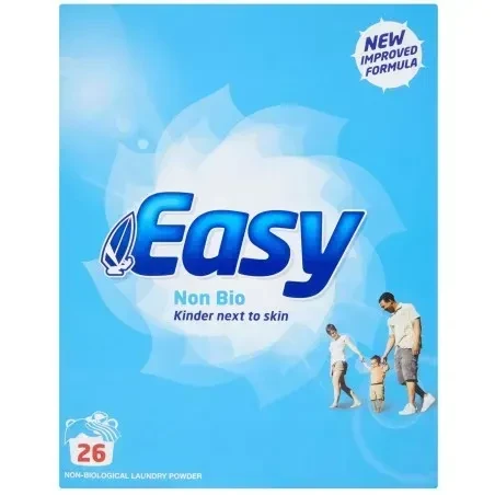 Порошок пральний Easy Non Bio Kinder next to skin дитячий універсальний 1768 г., фото 1