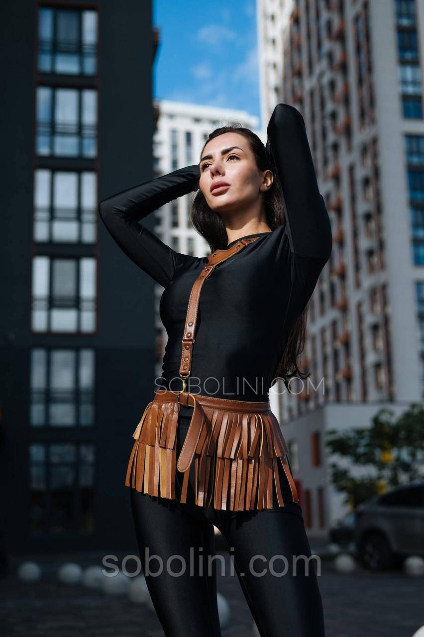 Портупея з натуральної шкіри, фото 1