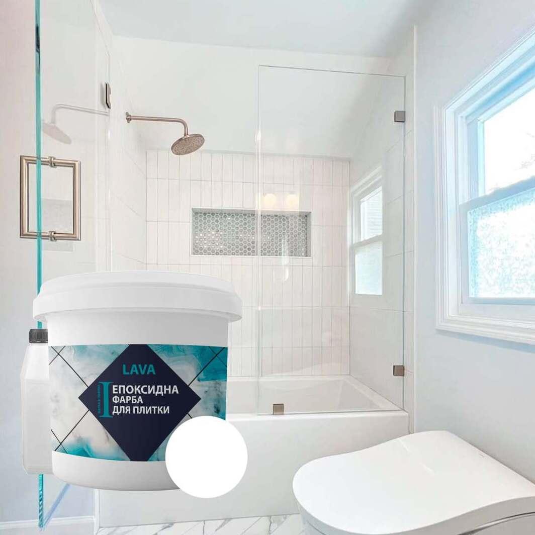 Епоксидна фарба для плитки 4.5 кг Біла