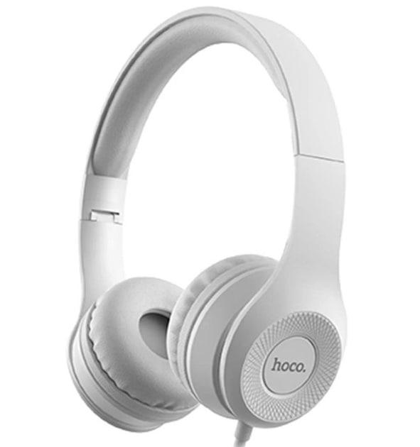 Навушники дротові накладні для ПК HOCO W21 3.5 мм Grey