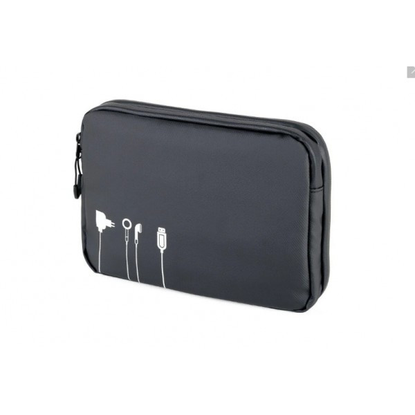 Дорожній органайзер водонепроникний "Zipper" для дрібних аксесуарів та гаджетів від німецького бренду Troika, фото 1