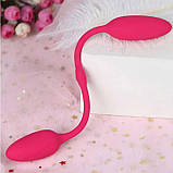 Подвійний гнучкий анально-вагінальний вібратор Pretty Love Double Egg, фото 7