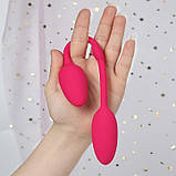 Подвійний гнучкий анально-вагінальний вібратор Pretty Love Double Egg, фото 4