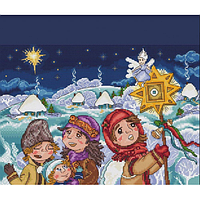 Набір для вишивання хрестиком ТМ Шаменко Наталія Коляда на Прикарпатті НШ-00049