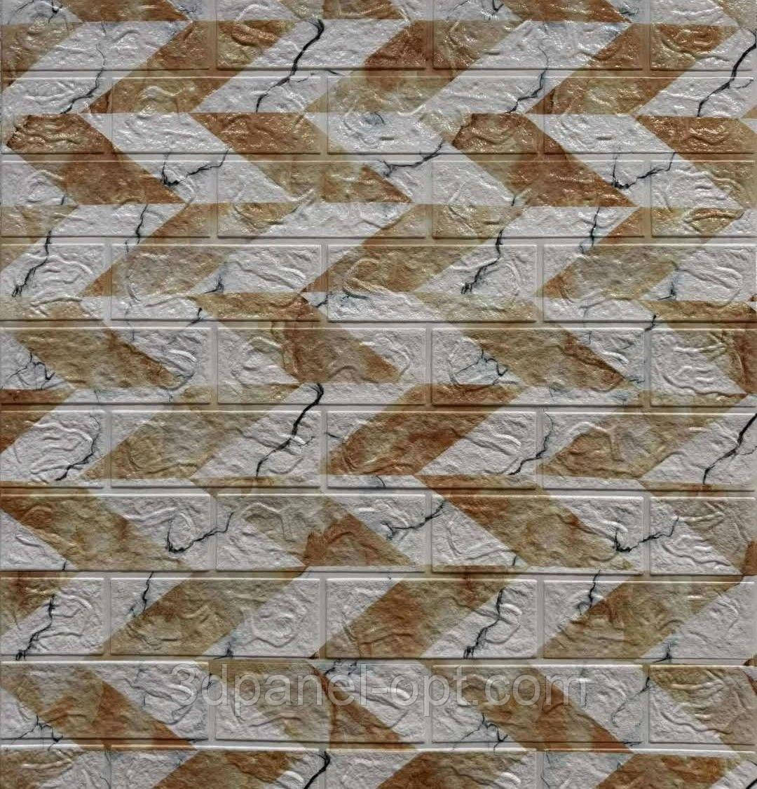 Самоклеюча 3D панель "Дизайнерська" 77×70 см товщина 4 мм, фото 1