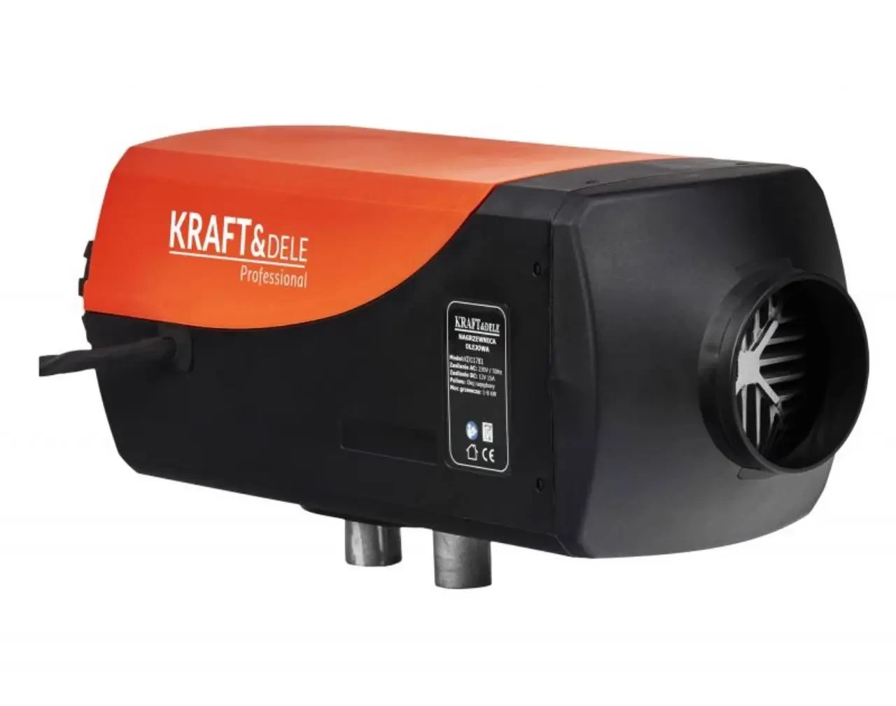 Автономний дизельний обігрівач Kraft&Dele 8 кВт 12В