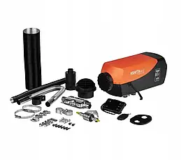 Автономний дизельний обігрівач Kraft&Dele 8 кВт 12В, фото 3