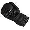 Боксерські рукавиці PowerPlay 3086 Matt Challenger Чорні 16 унцій, фото 9