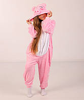 Кигуруми для девочек Свинка розовая пижама кигурумы для маленьких детей и подростков Kigurumi
