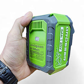 Акумулятор батарея Grosser 6А PRO (15C) Professional (20В, 6.0 А/год)