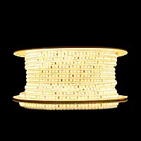 Світлодіодна лед стрічка 220 вольт 2835\120; IP67; 220V; Series "S", Тепло-Білий (2800-3200K) PROLUM 361013