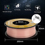 Пластик KINGROON PLA Luminous/Glow In the Dark PINK (HC216), Classic Spool, 1кг, 190-210°C, B50-70°C,Рожевий філамент для 3Д-друку, фото 2