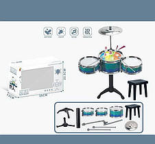 Барабан D 992-2 (24) звук, підсвічування, стілець, в коробці