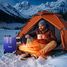 Дизельний повітряний обігрівач VEVOR 8 кВт, 12/24 В, фото 2