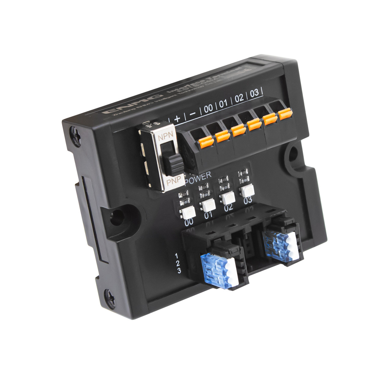 Клемний блок датчика ПЛК ESTB-04M-3, розподільник сигналів датчиків, 4 канали