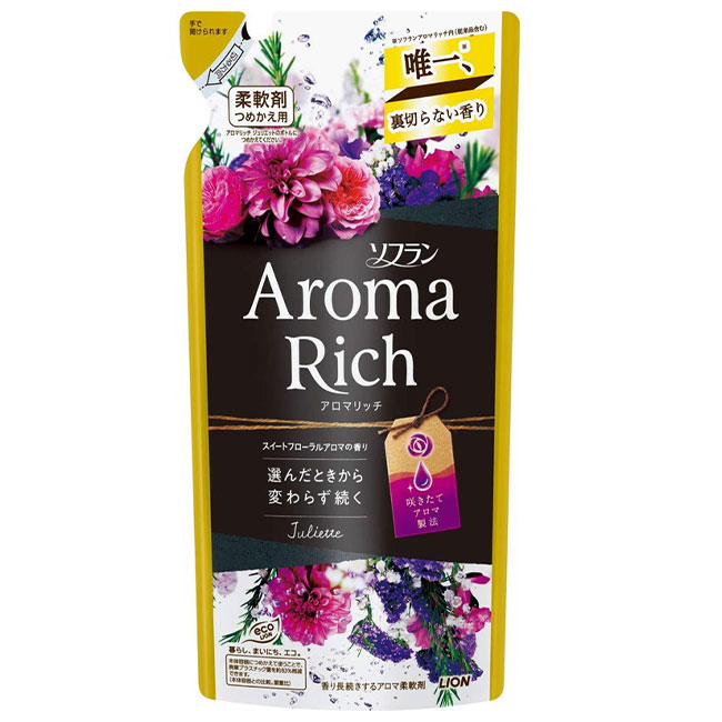 Кондиціонер для білизни "AROMA Rich" з ароматомдлітельного дії "Juliette", змінна упаковка, 400 мл (292418)