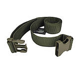 Поясний ремінь MARCK-MEN. Ремінь для штанів з регулюванням довжини.  Хакі, ХL, фото 4