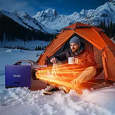 Портативний повітряний обігрівач VEVOR з дизельним двигуном 8 кВт, 12/24 В, фото 2