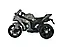 Триколісний дитячий електромотоцикл Bambi M 5806EL-11 — сірий, 6V, фото 2