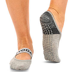 Шкарпетки для йоги із закритими пальцями нековзні SP-Sport 4908-1 розмір 36-41 Grey