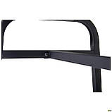 М'яка крамниця зі спинкою Спектр 118 см чорна, фото 7