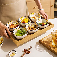 Піали універсальні для соусів, ягід та іншого, набір піал із шести штук