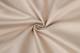 Сатин Беж тілесний, ширина 240 см, 100% бавовна преміум