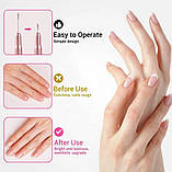 Портативний фрезер-ручка 102 (Золото) для домашнього манікюру, 20 Вт, 20000 об/хв. на USB, фото 5