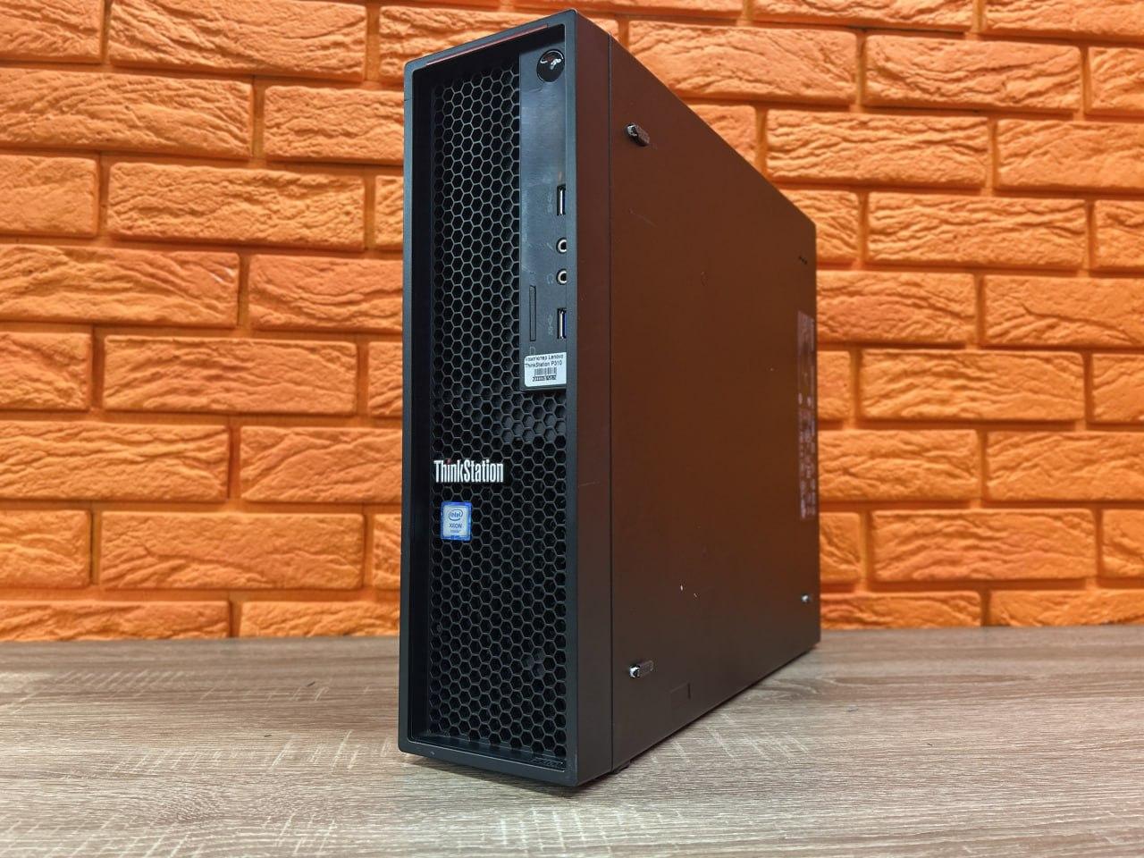 Комп'ютер Lenovo ThinkStation P310 SFF,  Intel Xeon E3-1245M V5 3.9GHz, 16 ГБ DDR4, SSD 240ГБ, Intel HD P530
