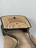 Авторська шкіряна сумка "Дубок" ручної роботи, велика  сумка з натуральної шкіри, фото 5