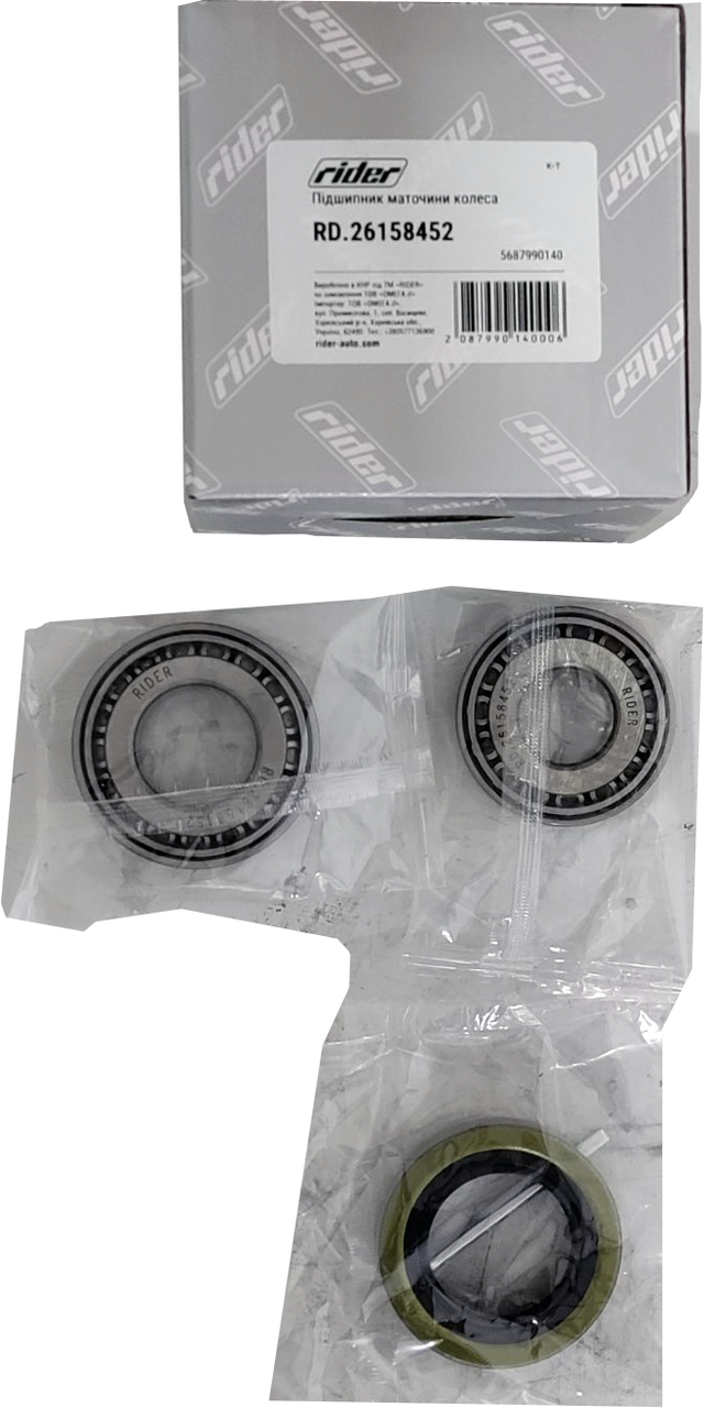 Підшипник задньої маточини Матиз RIDER, RD.26158452, фото 1