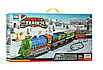 Дитяча залізниця 21812, локомотив, 3 вагони, світлові ефекти, від батарейок, фото 3
