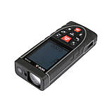 Далекомір лазерний з LCD- дисплеєм (дальність 120м) похибка ±2 мм (живленння від акумулятора 3.7 В 2 АГод) Yato YT-73128, фото 8