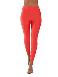 Дитячі спортивні лосини для спорту та гімнастики еластикові ПОМАРАНЧЕВІ