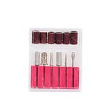 Професійний фрезер XSUV-703 (Чорний) на 60 Вт, 45 000 об. з підставкою під ручку - для манікюру та педикюру, фото 4