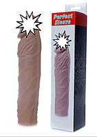 Насадка на член - Perfect Sleeve Mulatto, +4 см