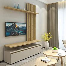 Вітальня (стінка) з ДСП Елліс Gerbor Кашемір/Дуб артизан