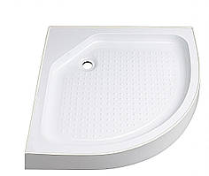 Піддон душовий 80х80 напівкруглий акриловий KO&PO 7122