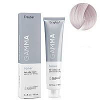 Стійка крем-фарба для волосся Erayba Gamma Color Haircolor Cream Toner 0/02 Ірис 100 мл