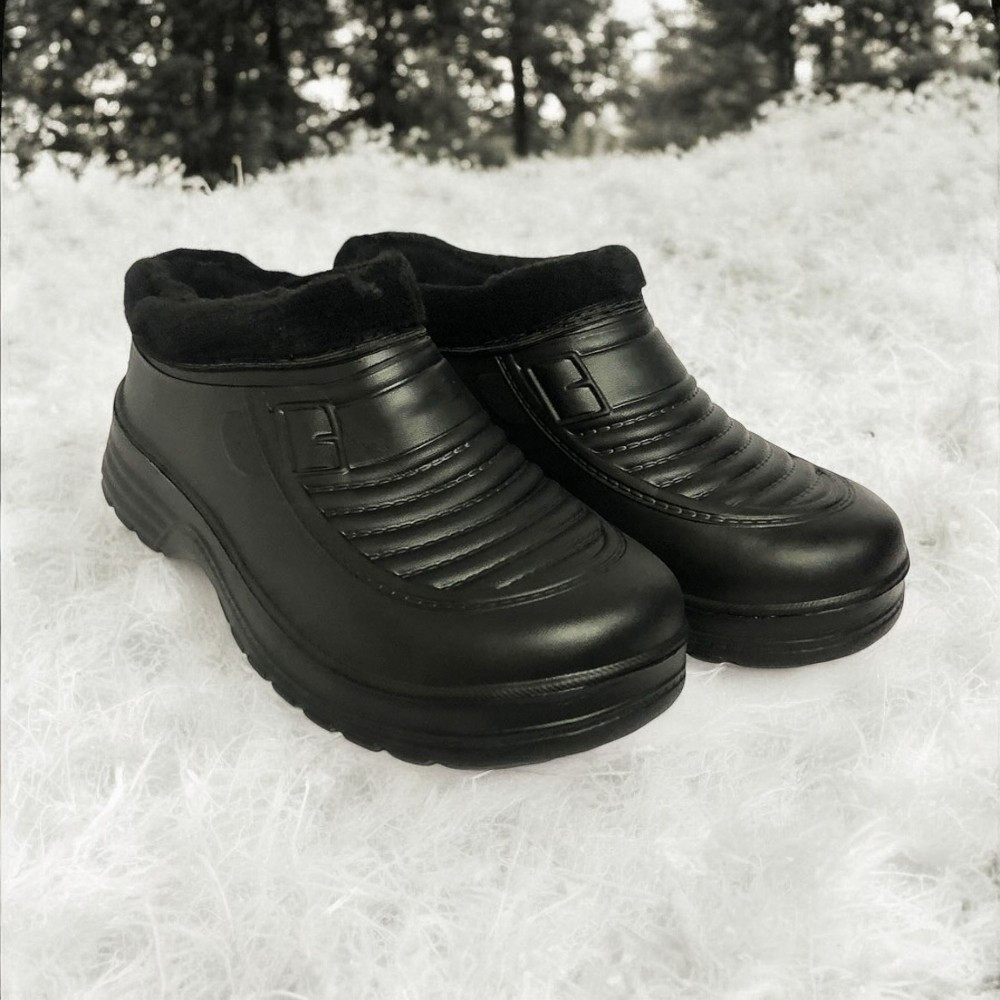 Осіннє утеплене взуття, Хутряні бурки, Чоботи чоловічі для риболовлі, Чоботи чоловічі утеплені короткі BD-43, фото 1