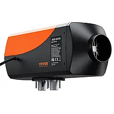 Дизельний повітряний обігрівач VEVOR 5 кВт, 12 В, фото 2