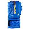 Боксерські рукавиці PowerPlay 3089 Alpha Сині 12 унцій, фото 5