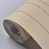 Шпалери вінілові на флізеліні 0.53 × 10 м Marburg 63229, бежеві, універсальні для спальні, вітальні, коридору, фото 4